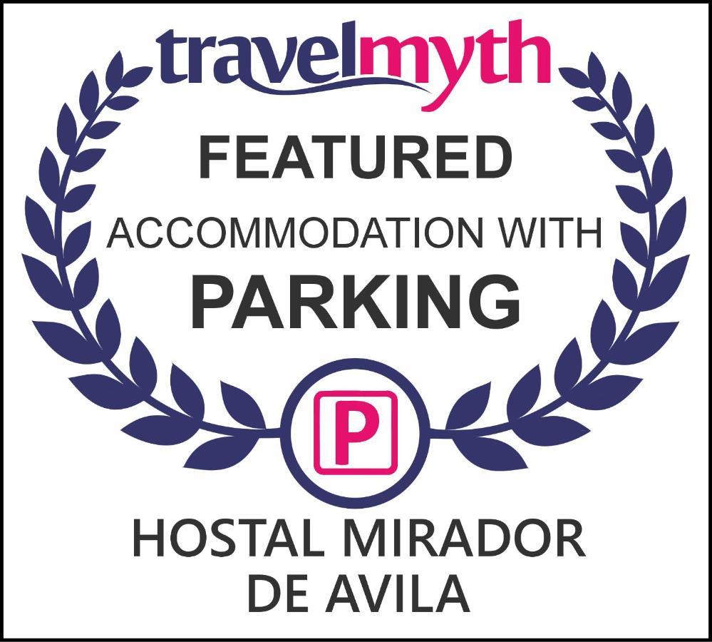 Hostal Mirador De Ávila Dış mekan fotoğraf